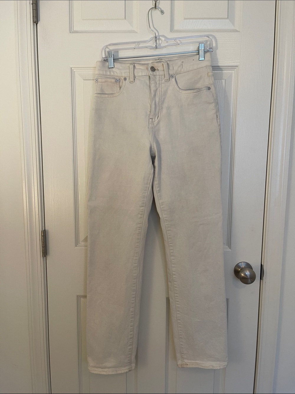 Madewell 90’s Straight Jean in Ecru